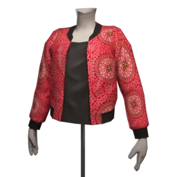 Front Row Psychedelic Bomber Jacket