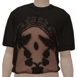 Front Row Lace Tucked T-Shirt