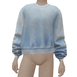 Front Row Denim Skyline Winged Sweatshirt