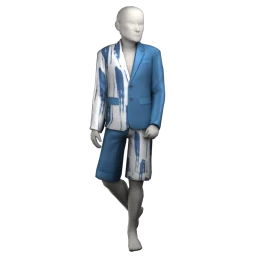 Front Row Bahamas Azure Suit