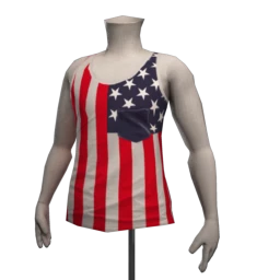 Front Row American Flag Vest