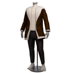 Front Row Carrock Shearling Coat