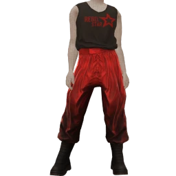 Cloud Nine Rebel Star Red Baggy Outfit