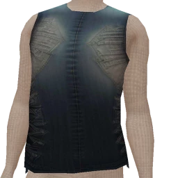 Delirious Frayed Denim Tank Top