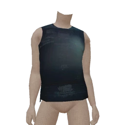 Drop Science Torn Denim Map Tank Top