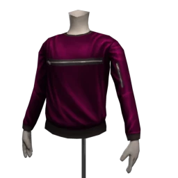 Front Row Cherry Moon Velvet Sweatshirt