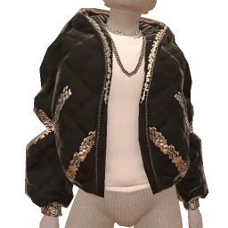 Front Row Rich Black Jacket