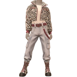 Front Row Zebra Blitz Street Outfit