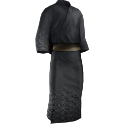 Yume Bon Yukata (Black)