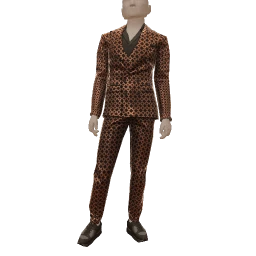 Ikon Diamond Pattern High-End Suit