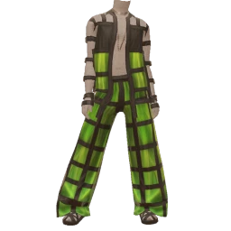 Ikon Elite Green Grid Outfit