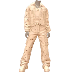 Ikon Elite Sparkle Cream Star Streetwear Outfit