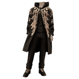 Ikon Elite Luxe Hooded Coat Outfit