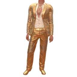Golden Sunbeam Crystal Suit - NPC