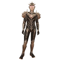 Ikon Elite Dark Silver Full Body Armour Costume