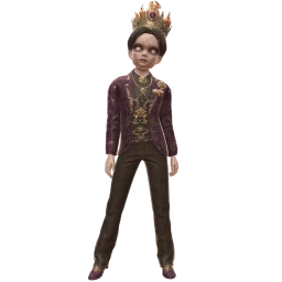 Ikon Elite Black Fire Crown Vesper Doll Suit