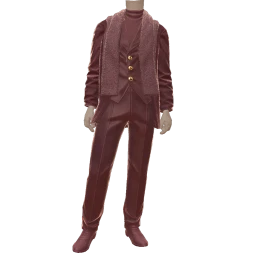 Ikon Elite Luxe Velvet Plum Vintage Suit