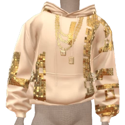 Ikon Elite Gold Pixel Street King Hoodie