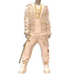 Ikon Elite Gold Pixel Street King Outfit