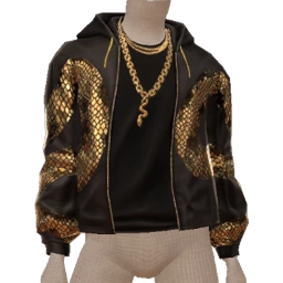 Ikon Elite Gold Snake Bite Hoodie