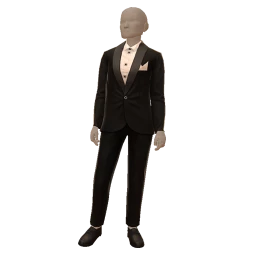 Ikon Elite Gala Black Suit