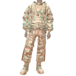 Ikon Elite Pixel White Streetwear Outfit