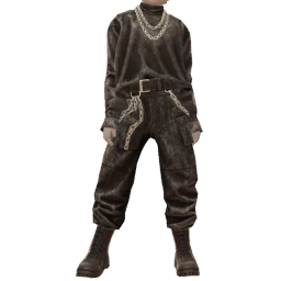 Ikon Elite Black Velvet Street Swag Outfit