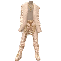 Ikon Elite White Leather Winter Luxe Outfit