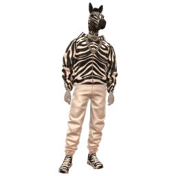 Ikon Elite Zebra Swag Outfit