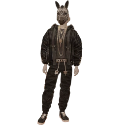 Ikon Elite Zebra Diamond Costume