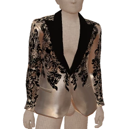 Ikon Elite Velvet Detailed Dress Jacket