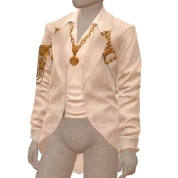 Ikon Elite White Lace Suit Jacket