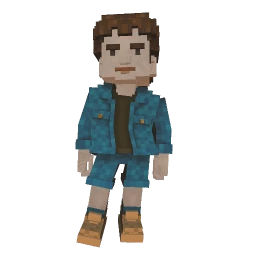 Ikon Casual Pixel Boy Costume