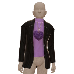 Ikon Violet Heart Jacket