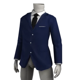 Gentlemans Formal Dress Jacket - Blue