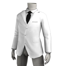 Gentlemans Formal Dress Jacket - White