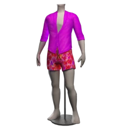 Kijane Purple Coast Swim Shorts