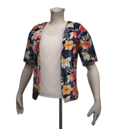 Kijane Wild Hibiscus Shirt