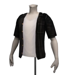 Kijane Bahama Drama Shirt - Black