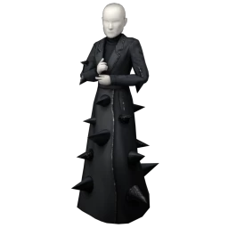 La Haute Couture Dark Priest Coat