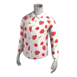 Dolly Bop Berry Stripes Shirt