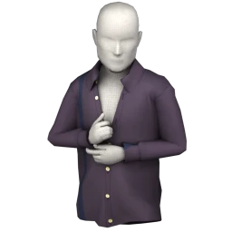 La Haute Couture Into The Night Shirt