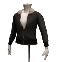 Tomo's Faux-Fur Trimmed Aviator Jacket