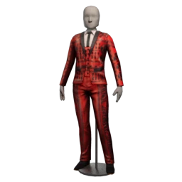 Crimson Flame Renaissance Suit