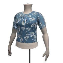 Méandre Bleu T-shirt