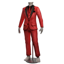 Burnt Ochre Velvet Suit