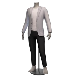 Luxurious Slim Fit Suit - Pebble Beach