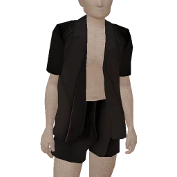 Delirious Black Lace Gothic Outfit