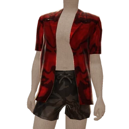 Mahiki Red Like The Sea Outfit