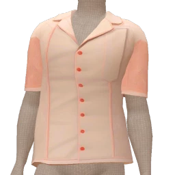 Mahiki White and Rose Pink Shirt
